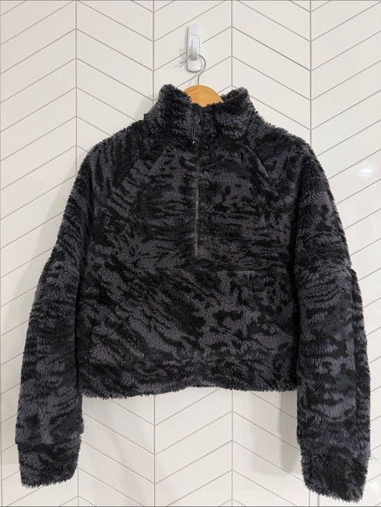 lululemon athletica Tops - Lululemon Scuba Oversized Fleece Funnel Neck  Camo | |XS/S